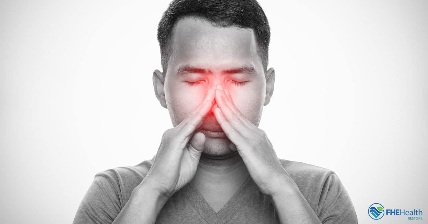 Can sinuses affect mental health?